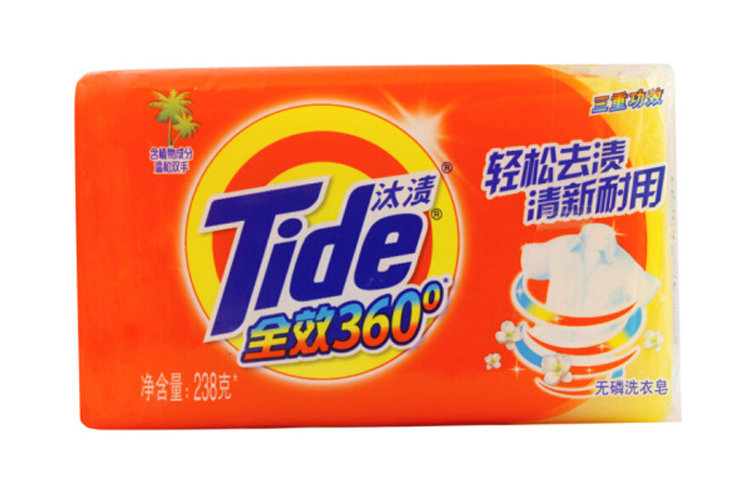 TIDE TRIPLE ACTION LAUNDRY SOAP 238G